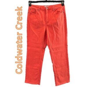 COLDWATER CREEK Denim Straight Leg Jeans - 12